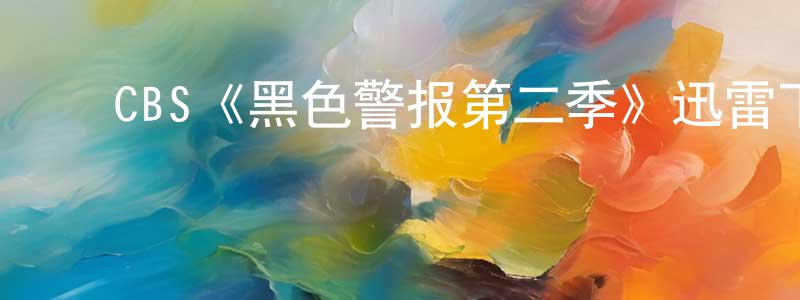 卜金龙的动漫综艺大全,CBS《黑色警报第二季》迅雷下载/在线观看/百度云-都市/情感-美剧天堂
